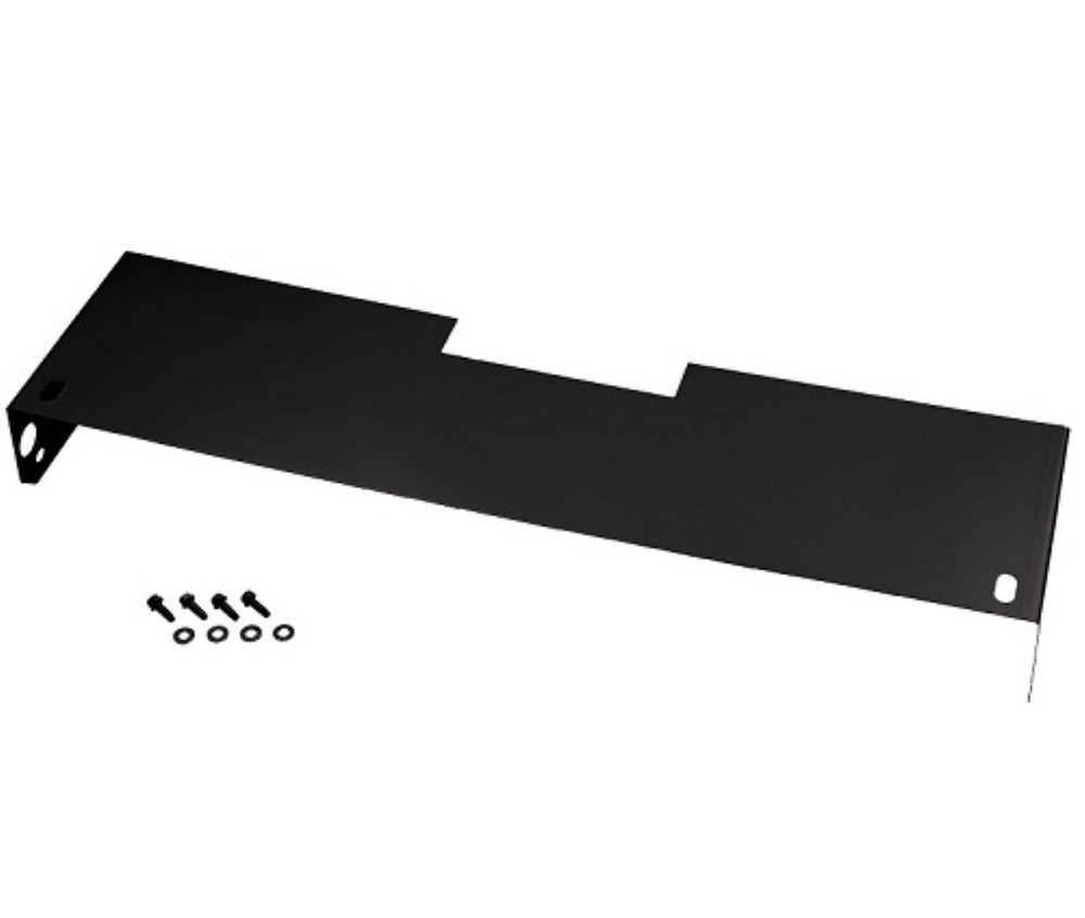 Kentrol 50433 for Jeep® CJ 1972-86 Frame Cover (410) Black Powder Coated Stainl