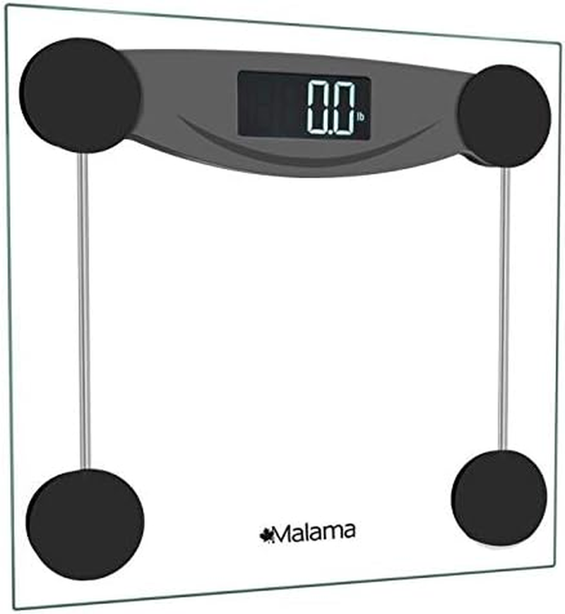 Accurate Digital Body Weight Scale with LCD Display & Step-On Technology-image