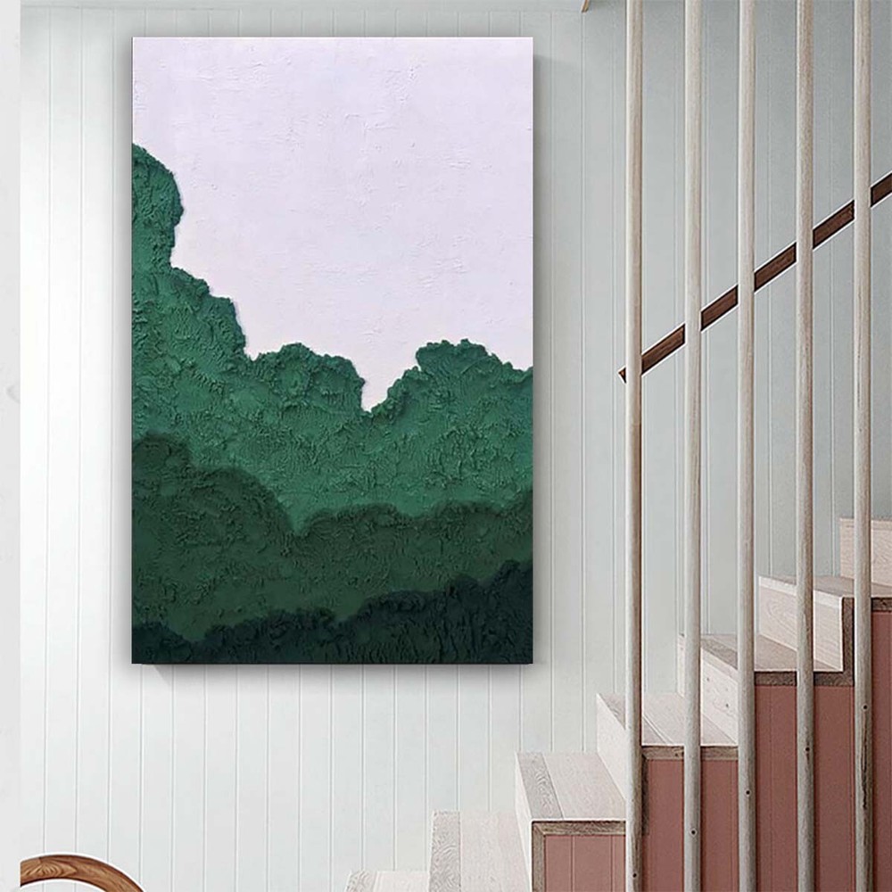 Custom Handmade Canvas Oil Painting Frameless Wall Art Decor Modern #479