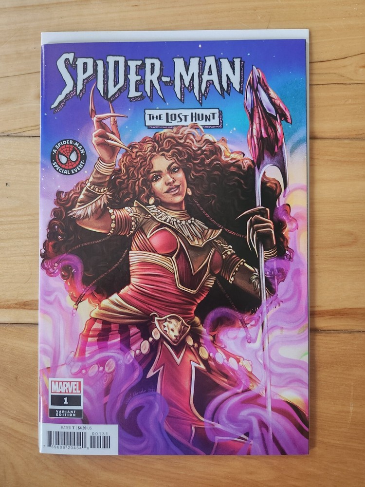 2022 Spider-Man: The Lost Hunt 1C: Edge Variant.  High Grade 9.6.