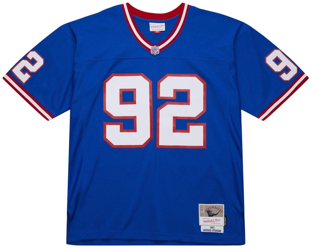 Mitchell & Ness Replica Michael Strahan New York Giants 1993 Jersey
