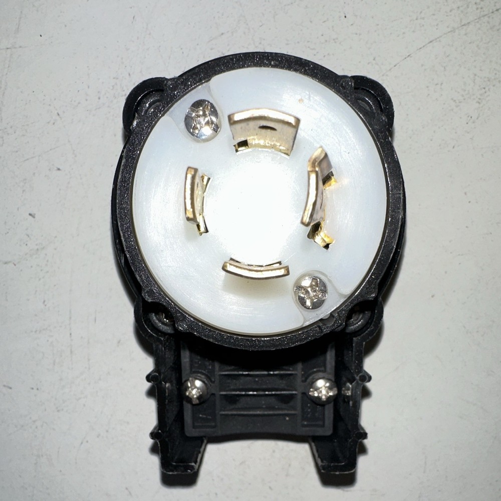 Pass & Seymour Legrand L1420P NEMA L14-20P Locking Plug 20A 125/250V Black