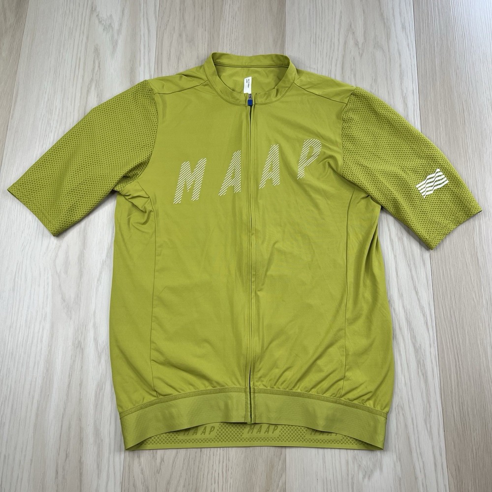 Maap Pro Fit Jersey Womens Size Xtra Large Green Cycling