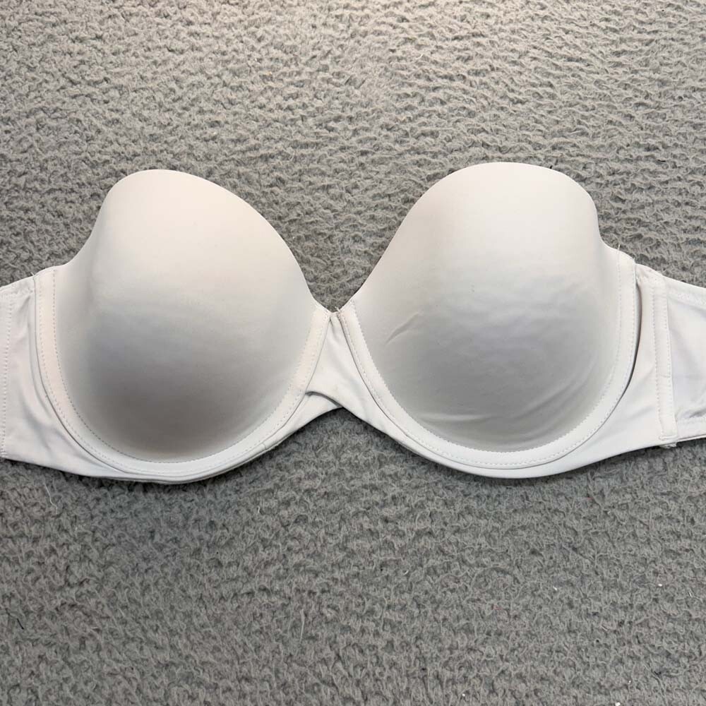 Sujetador push up acolchado Maidenform 36D 6990 blanco sin tirantes