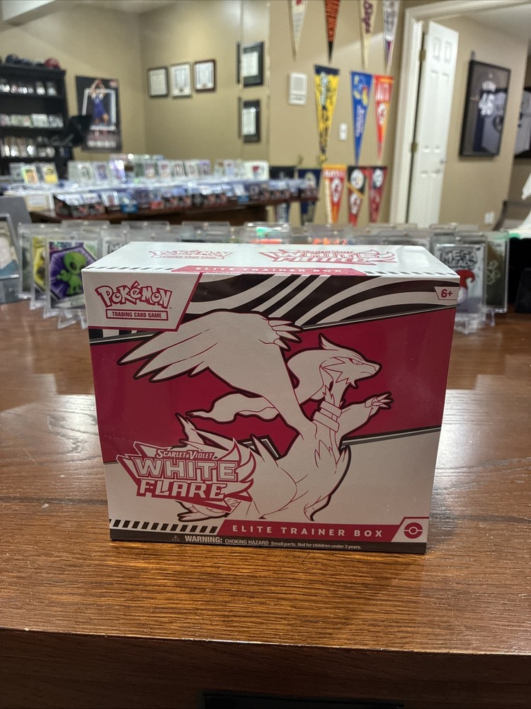 Pokemon Scarlet & Violet White Flare Elite Trainer Box ETB SEALED