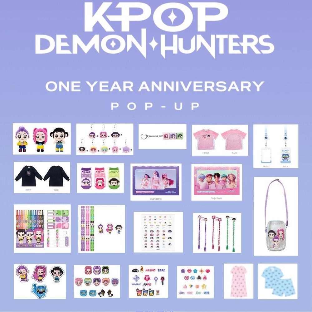[OFFLINE] KPOP Demon Hunters One Year Anniversary POP-UP Official Merch Seoul