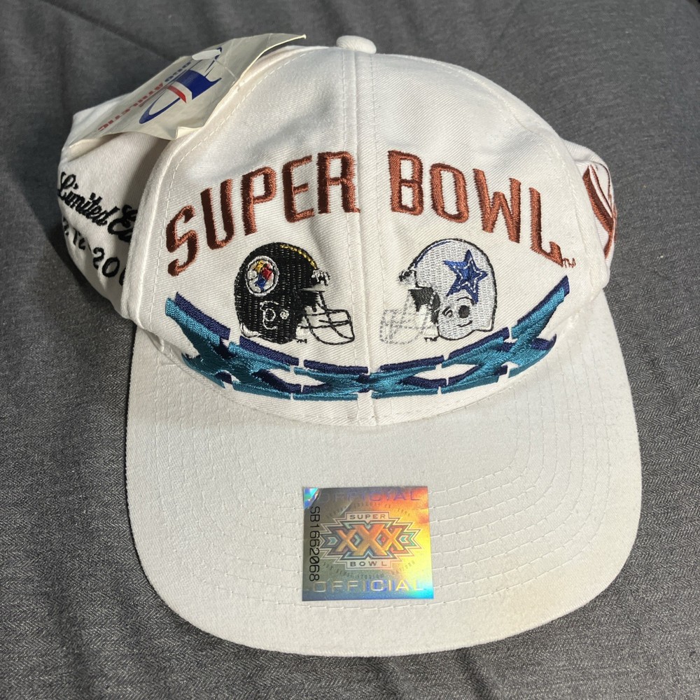 Dallas Cowboys vs Pittsburgh Steelers Super Bowl 30 Snapback Hat