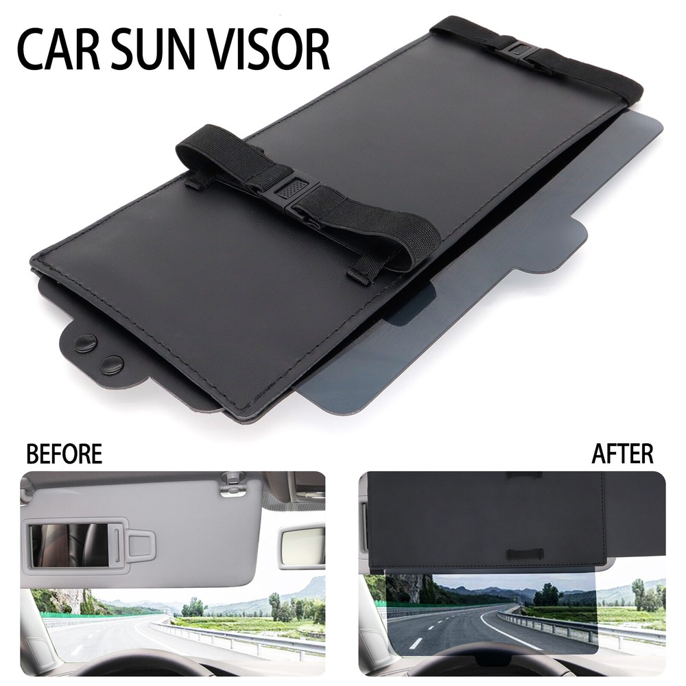 Anti-Glare HD Universal Car Sun Visor Extension for Safer Driving
