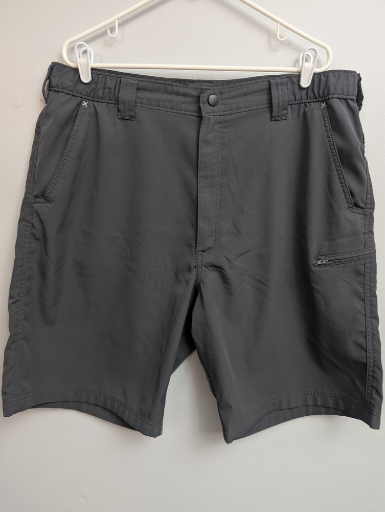 E4 Wrangler Outdoors Mens Black Utility Shorts Size 38