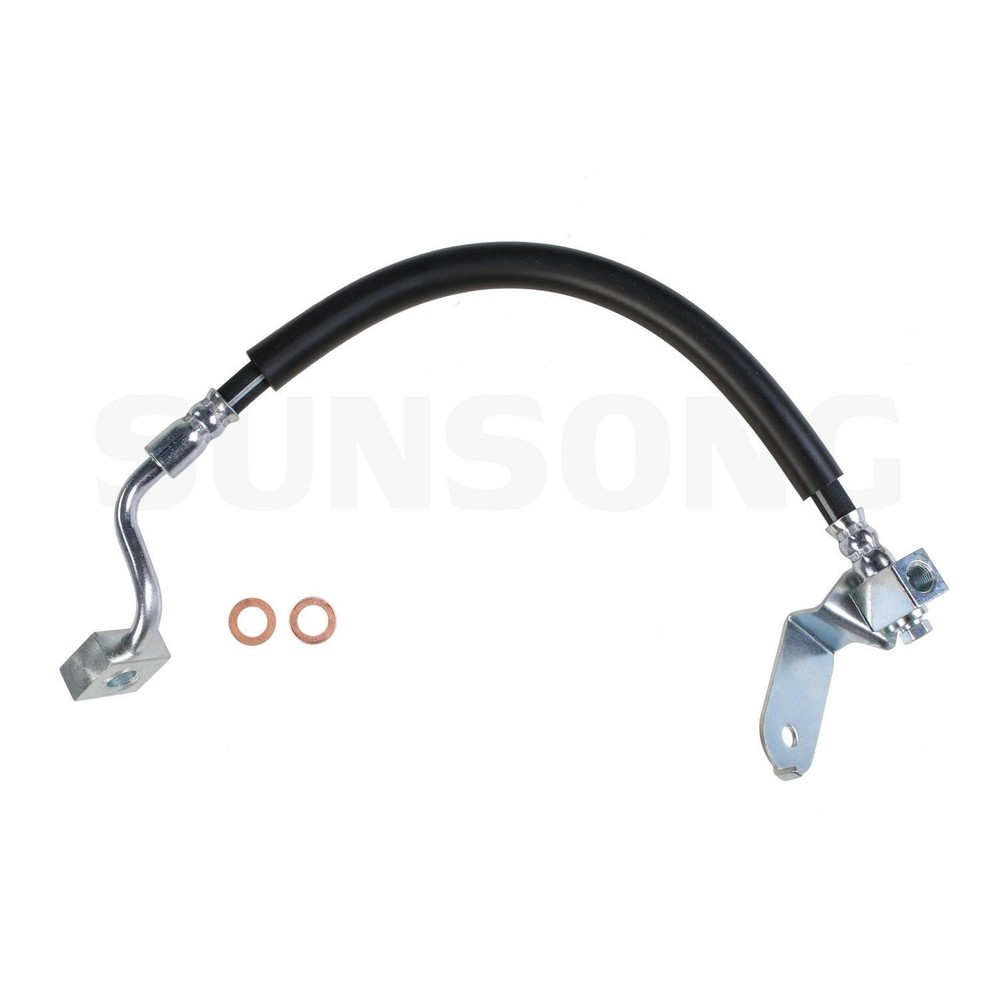 Sunsong 2204767 Brake Hydraulic Hose For 05-16 300 Challenger Charger Magnum