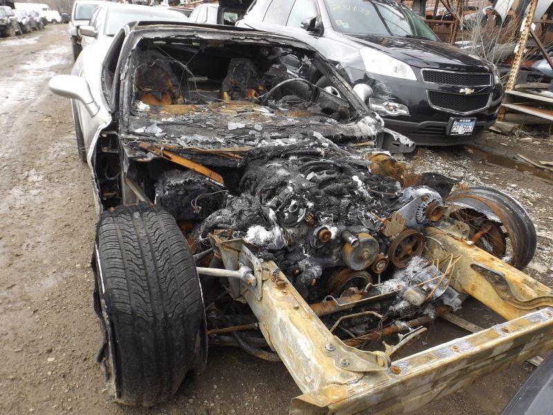 Passenger Side View Mirror Power Fits 05-09 CORVETTE 1341017