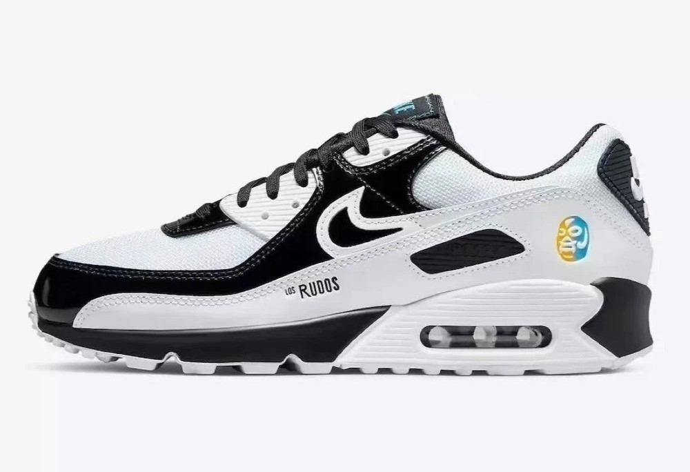 Nike Air Max 90 SE Lucha Libre Black White Men's DM6178-010  ☀
