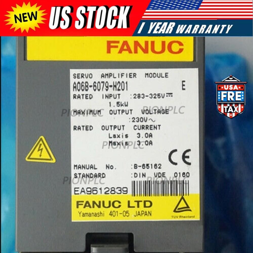 1PC FANUC A06B-6079-H201 Servo Drive A06B6079H201 New In Box Expendited Shipping