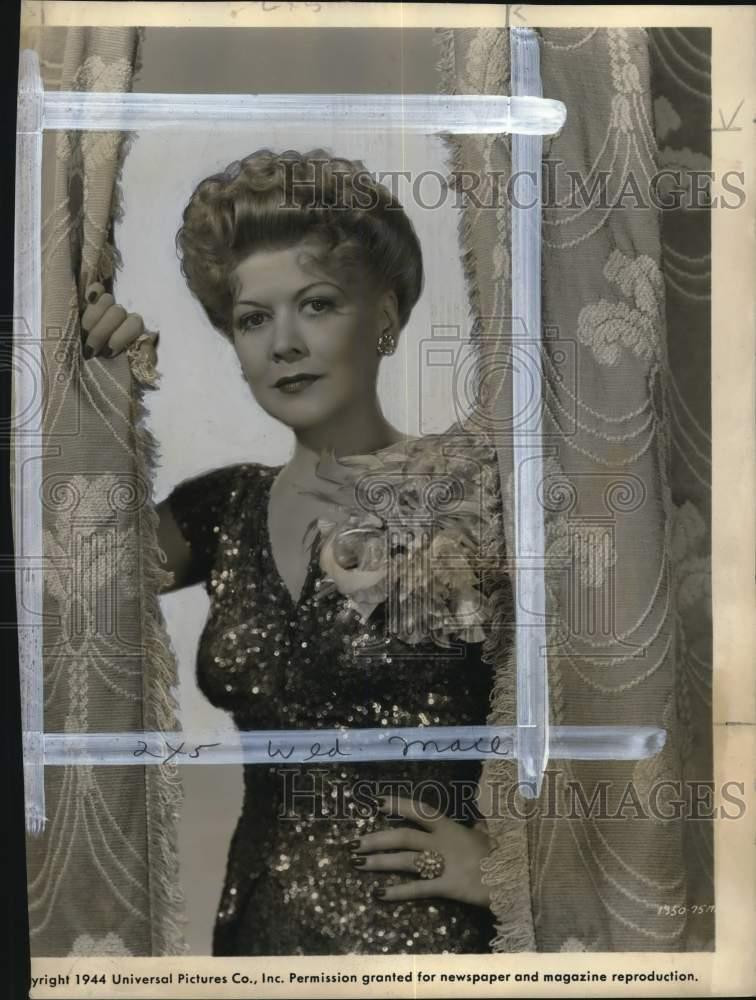 1944 Press Photo Actress Gladys George - pio19869