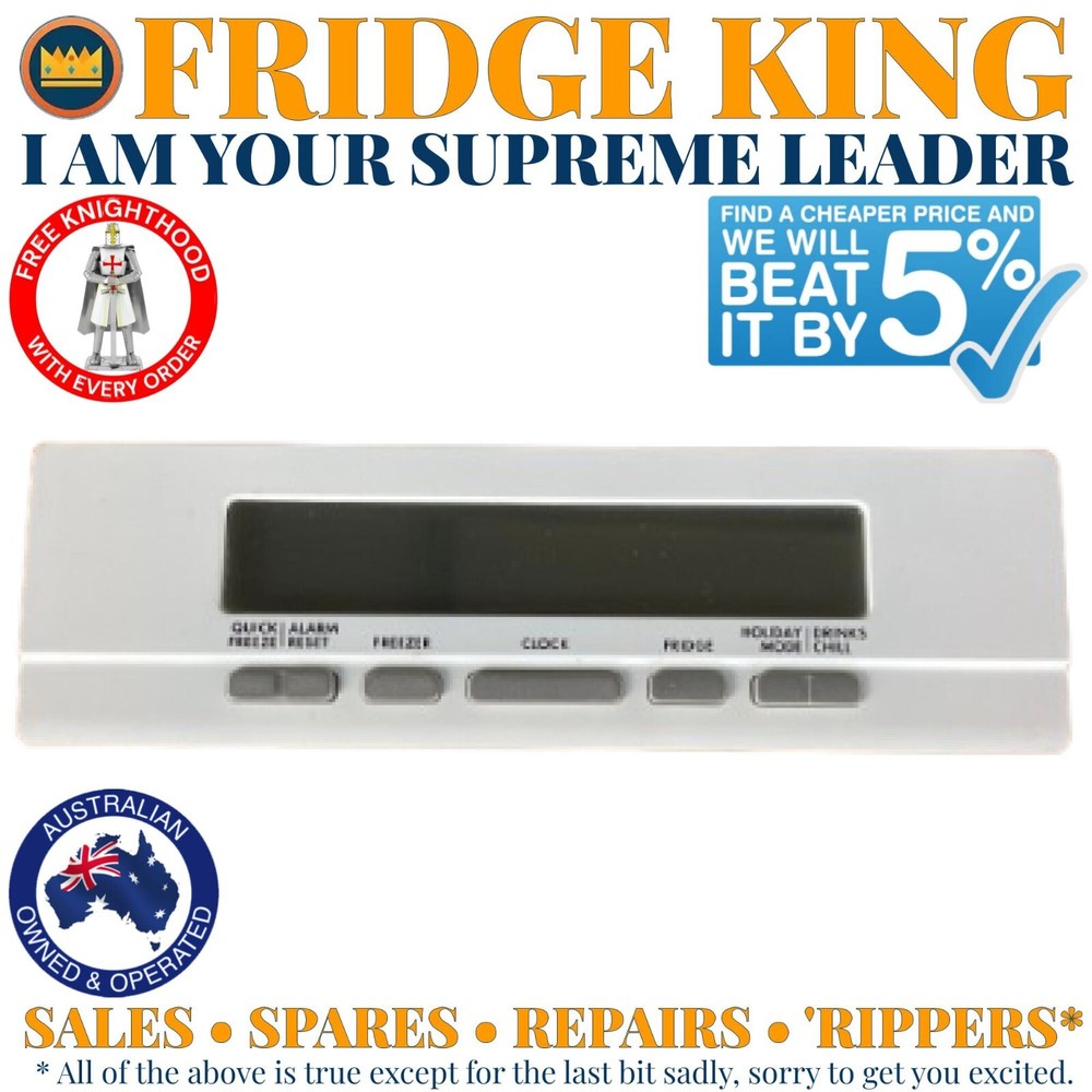 WSE6100PB*2 Westinghouse fridge freezer digital display control board 1450641