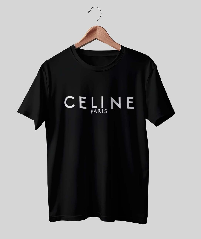 Celinee Paris Mens Funny Logo Shirt Made in USA Premium Quality