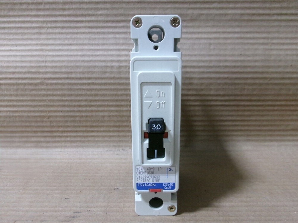 NEW CH Westinghouse EHD EHD1030 30 Amp 1 Pole 277V Circuit Breaker NTO