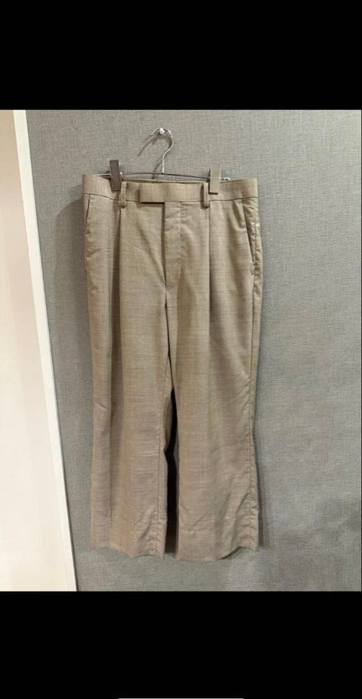 AURALEE SUPER FINE TROPICAL WOOL SLACKS