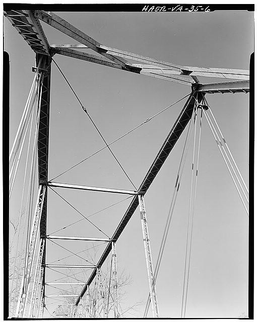Photo:Thacher Truss Bridge Detail Top Chord Lateral Bracing 1900s