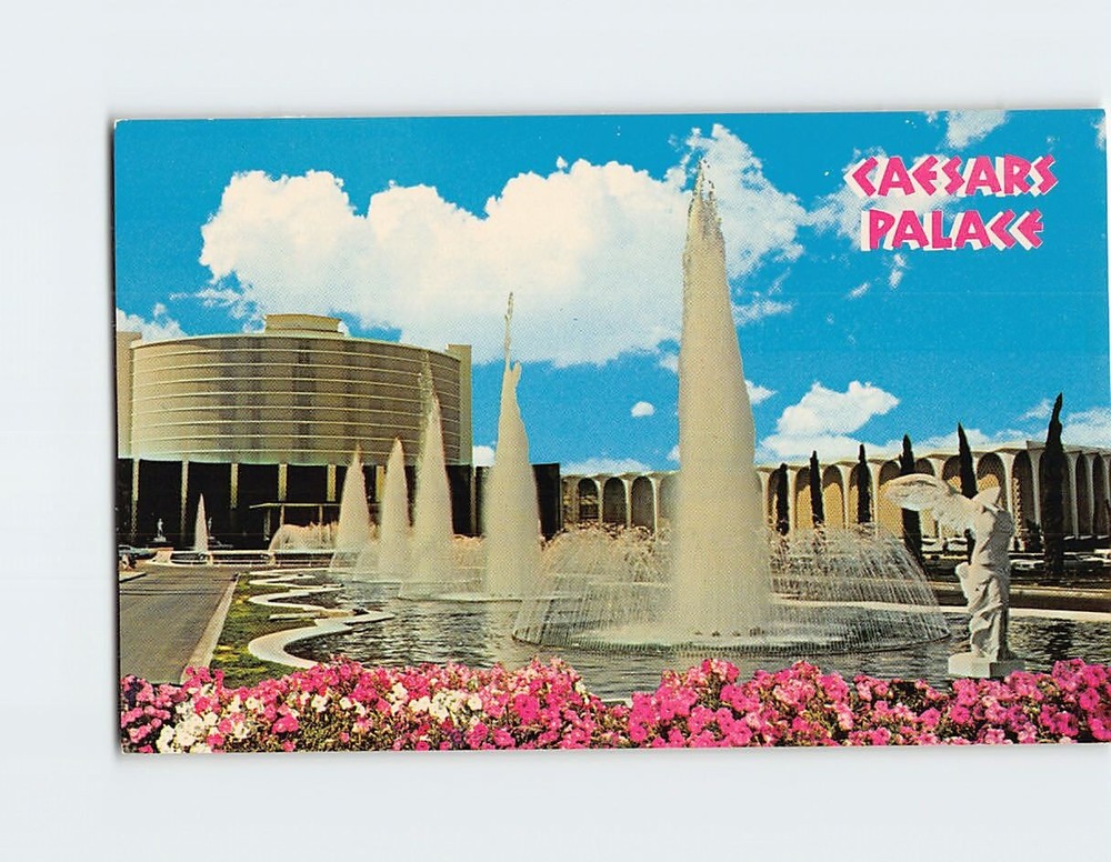 Postcard Caesars Palace Las Vegas Nevada USA