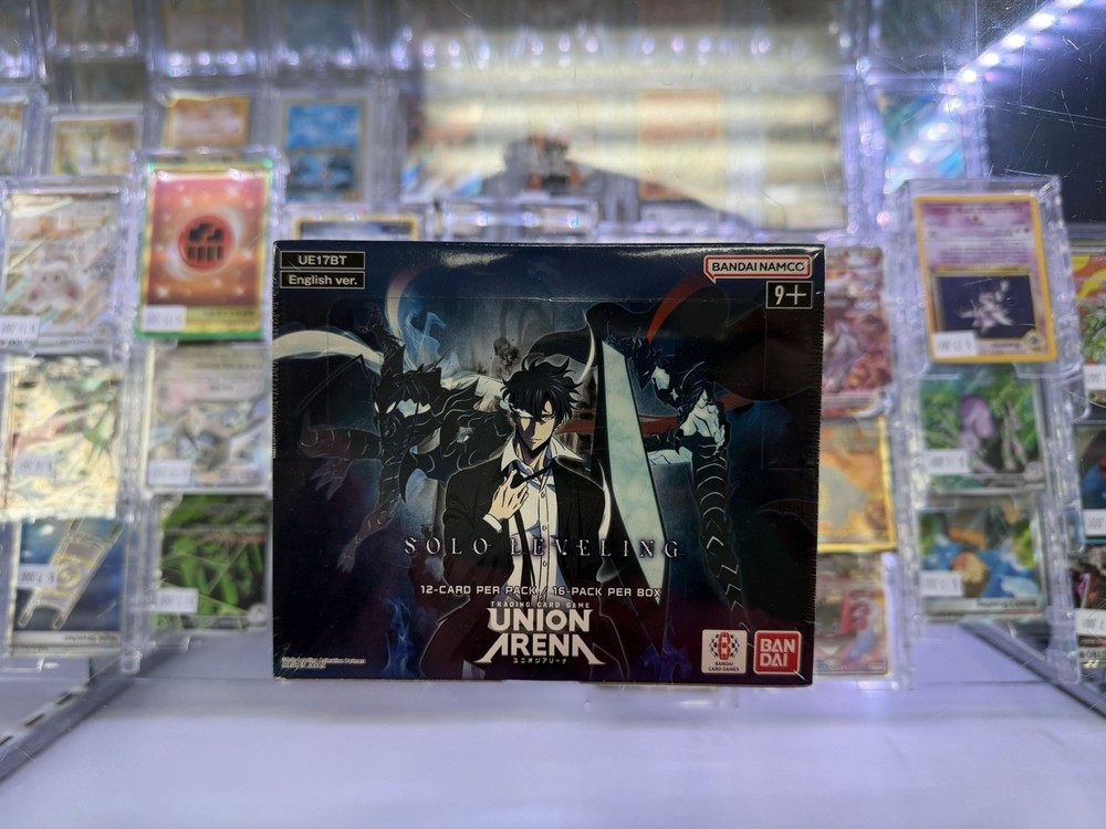 UNION ARENA TCG: Solo Leveling Booster Box UE17BT 16 Packs English