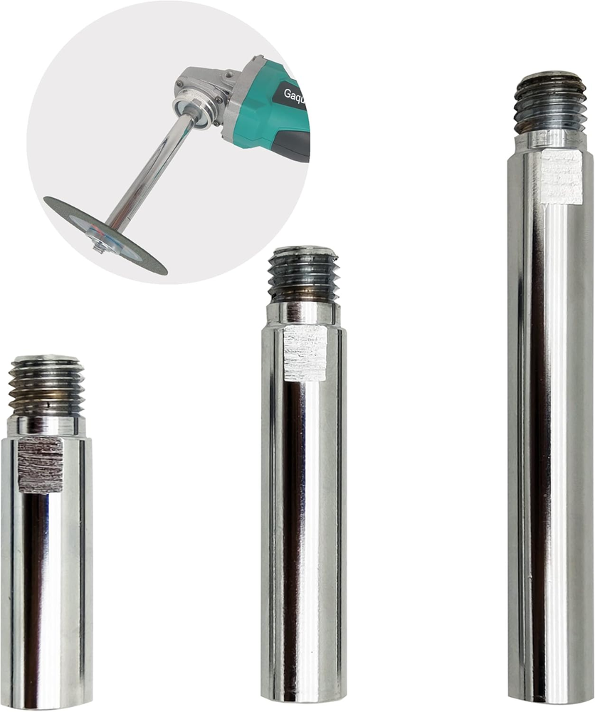 5/8-11 Thread Angle Grinder Extension Shaft for Rotary Tools and Car Polishing