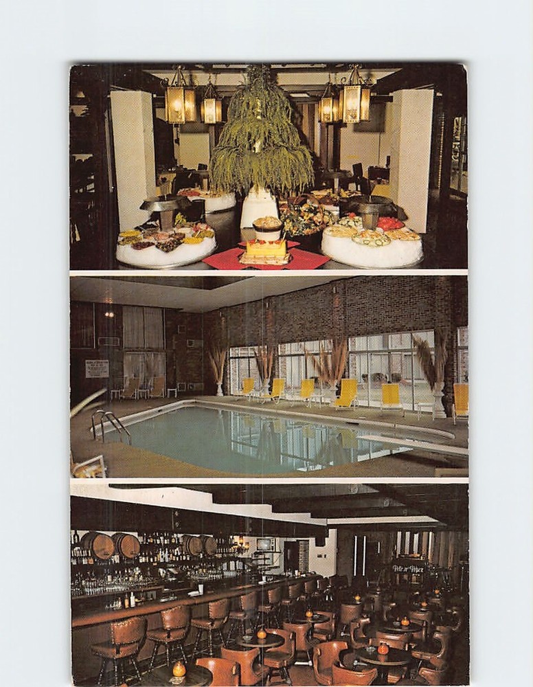 Postcard Best Western Motor Inn of Clearfield Pennsylvania USA
