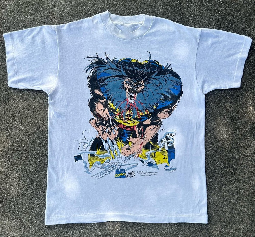NEW 1994 Marvel Comic Images Wolverine T-shirt Size S-5XL Fanmade