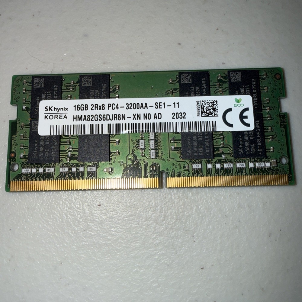 SK Hynix 16GB 2Rx8 PC4-3200AA-Se1-11