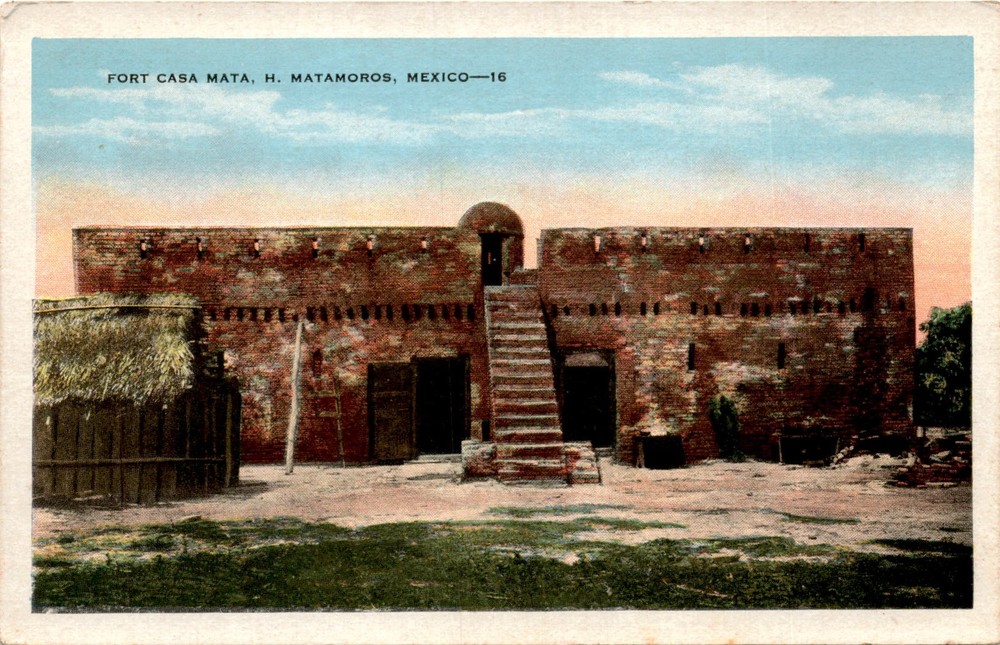FORT CASA MATA, H. MATAMOROS, MEXICO, E. Postcard