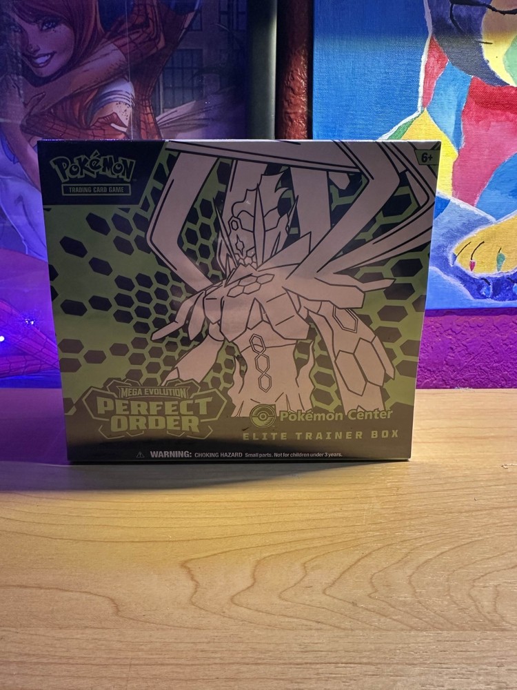 Pokemon Center Mega Evolution Perfect Order PC Elite Trainer Box SEALED/NEW