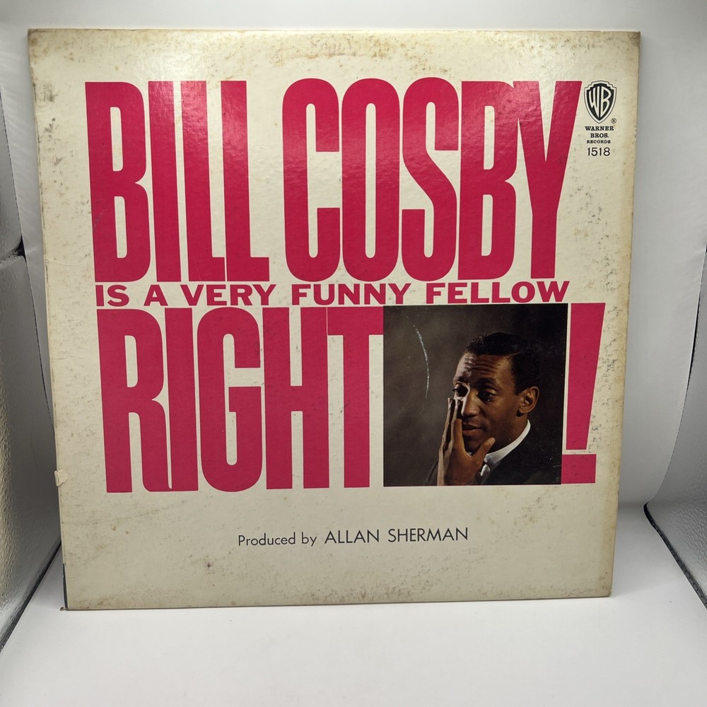 Bill Cosby Is A Very Funny Fellow Right W-1518 Lp Vinyl Record
