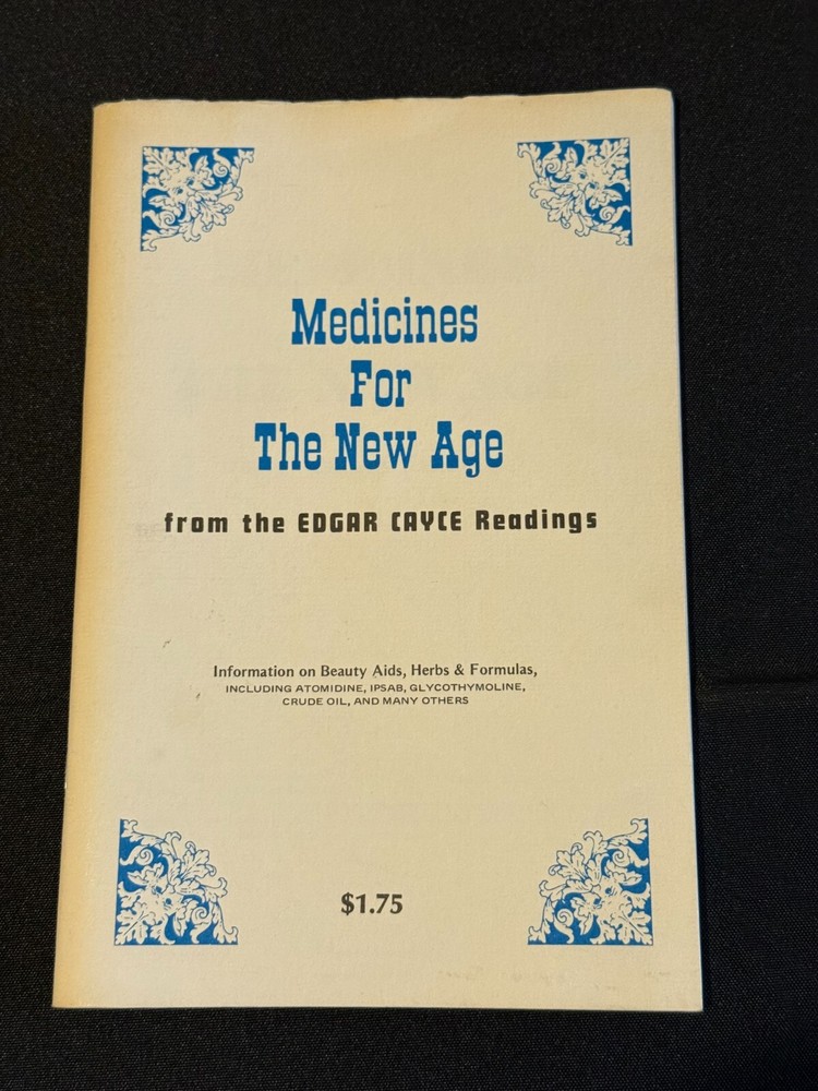 Medicines for the New Age 1977 Revised Edition Edgar Cayce Readings Vtg PB BK