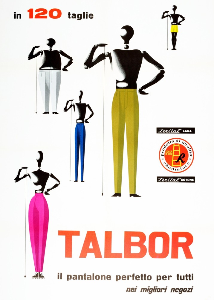 Decorative POSTER.Home room Interior art design.Talbor fashion pants.Unisex.7115