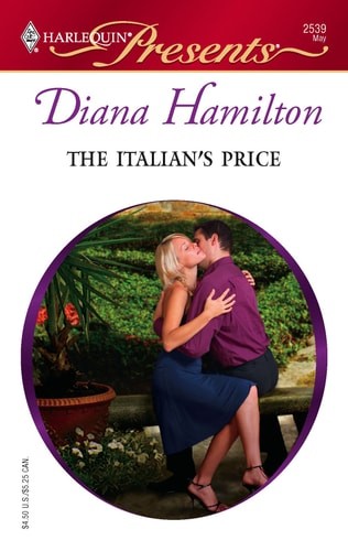 The Italian's Price by Hamilton, Diana, Very Good Book