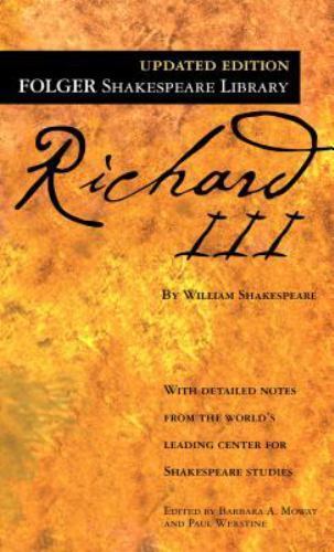Richard III, Paperback by Shakespeare, William; Mowat, Barbara A. (EDT); Wers...