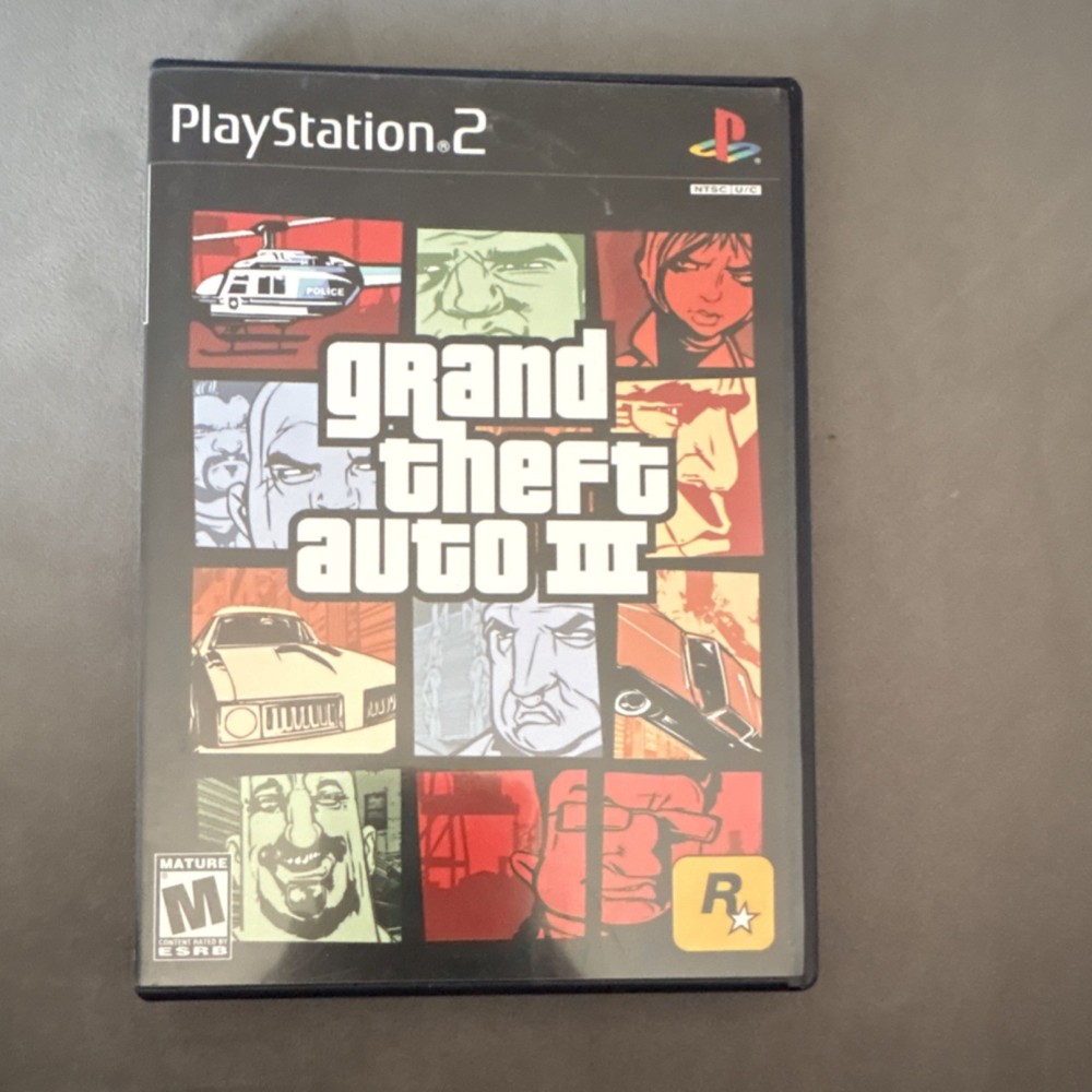 Rockstar Games Grand Theft Auto III PlayStation 2 NTSC-U/C Action Manual