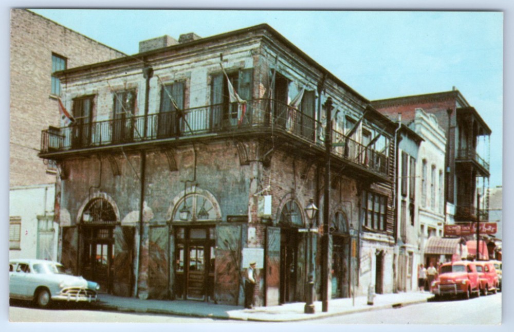 Vintage Postcard Absinthe House Bourbon Street French Quarter New Orleans LA-image