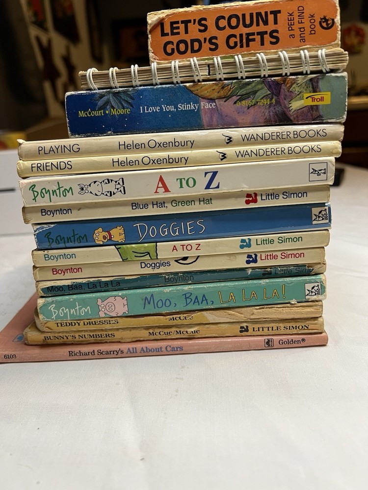 Sandra Boyton And Helen Oxenbury Board Book Lot