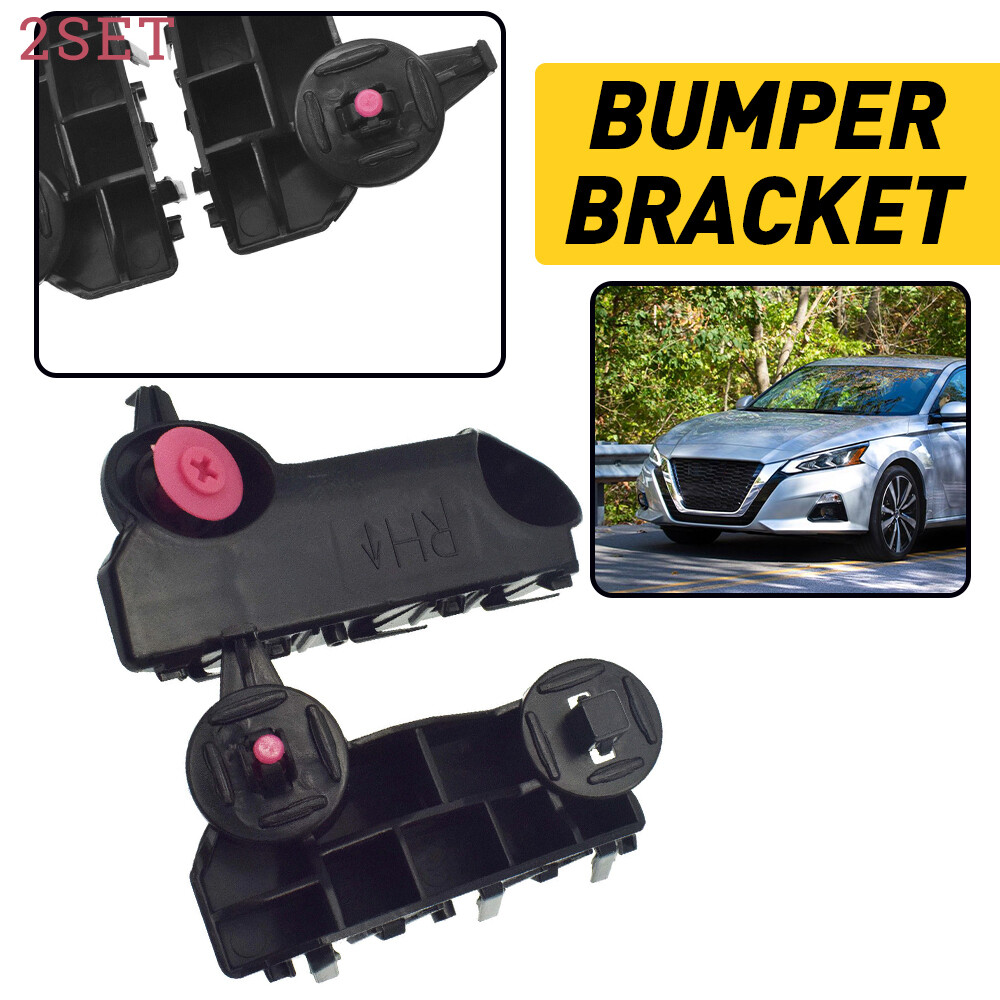 2-Piece Front Upper Bumper Bracket Set 622216CA0A Fit Nissan Altima