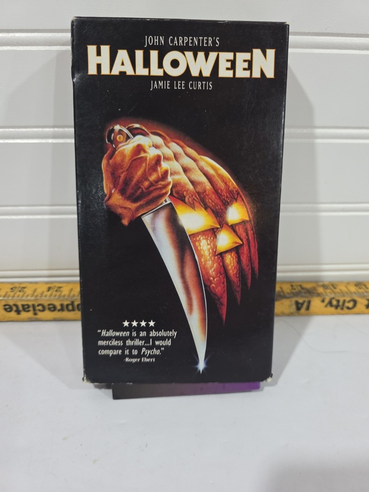 John Carpenter's Halloween VHS (1978) 1997 Anchor Bay Tested Watching Opening