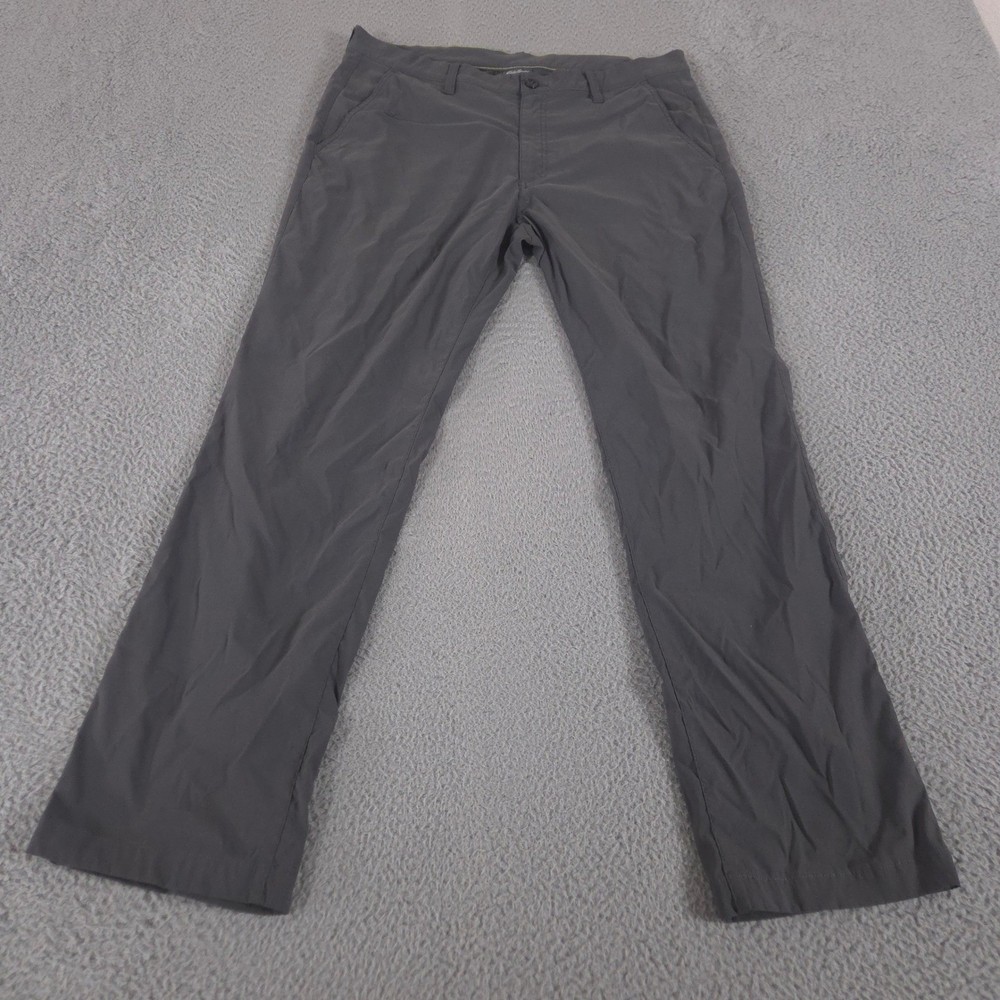 Eddie Bauer Pants Mens 36x32 Chino Takeoff Stretch Straight Leg Nylon Spandex