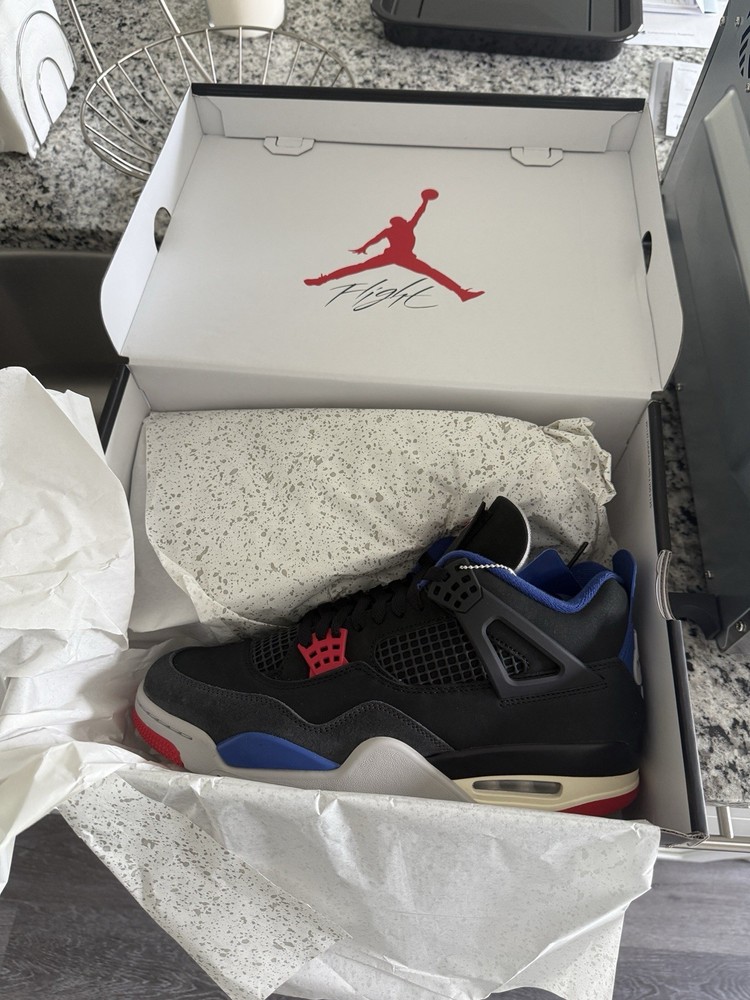 Size 10.5 - Air Jordan 4 Retro Rare Air - White Lettering *NEW W/ BOX*