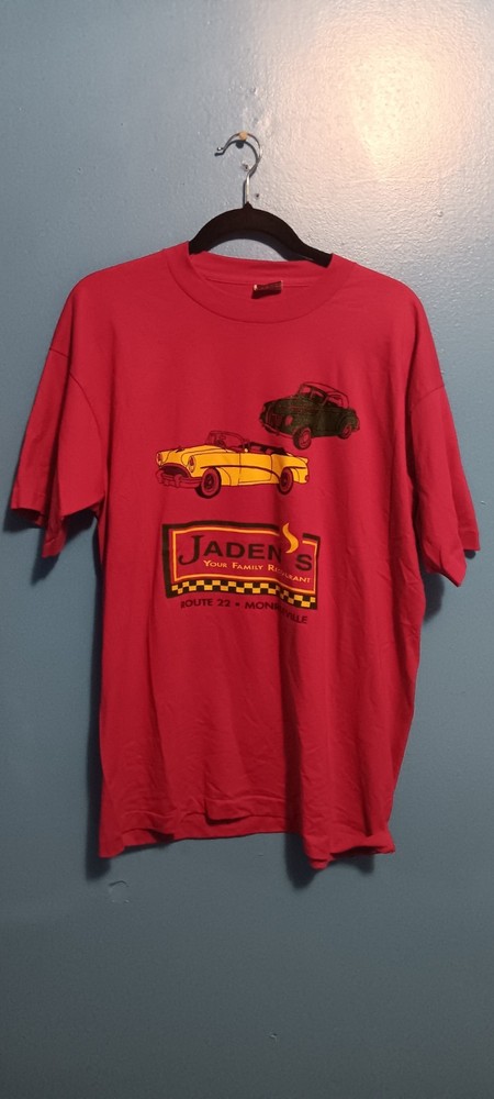Vintage Single Stitch Jadens Restaurant Shirt Size XL