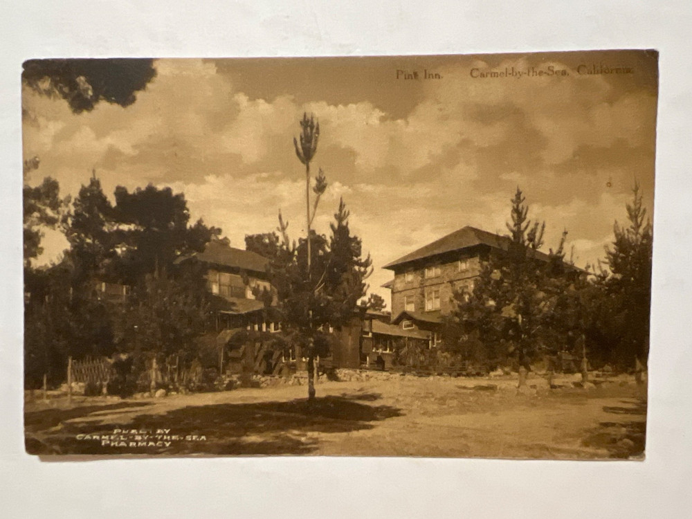 Carmel by the Sea California Postcard Pine Inn
