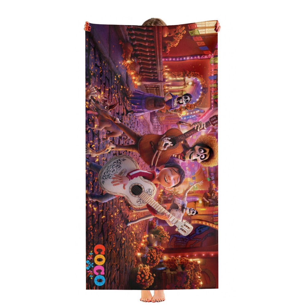 COCO Quick-Dry Microfiber Beach Towel 30x60 Lightweight Birthday Gift