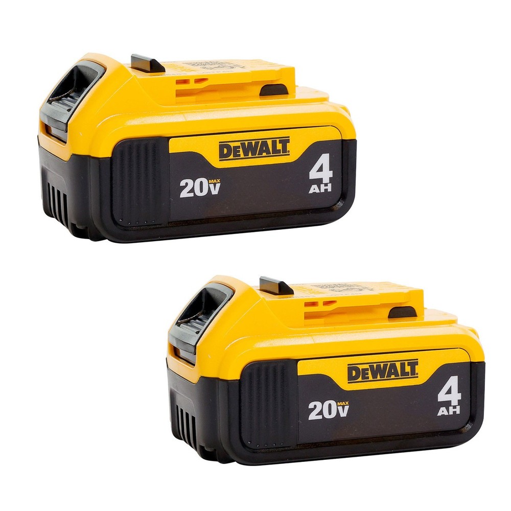 Dewalt DCB204 20V Max 4.0Ah Lithium-Ion Battery 2-Pack