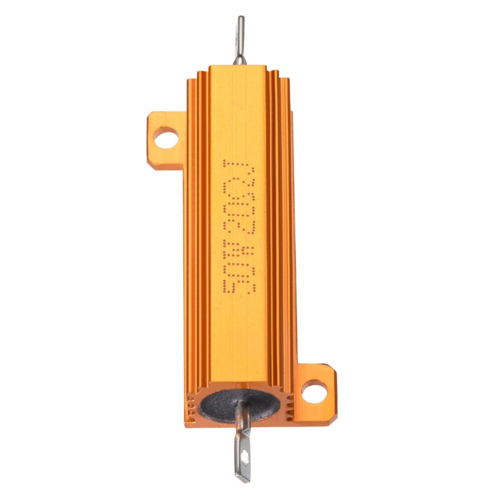 Aluminum Case Resistor, Great for Daily Use (Gold, 50W 20 Ohm)