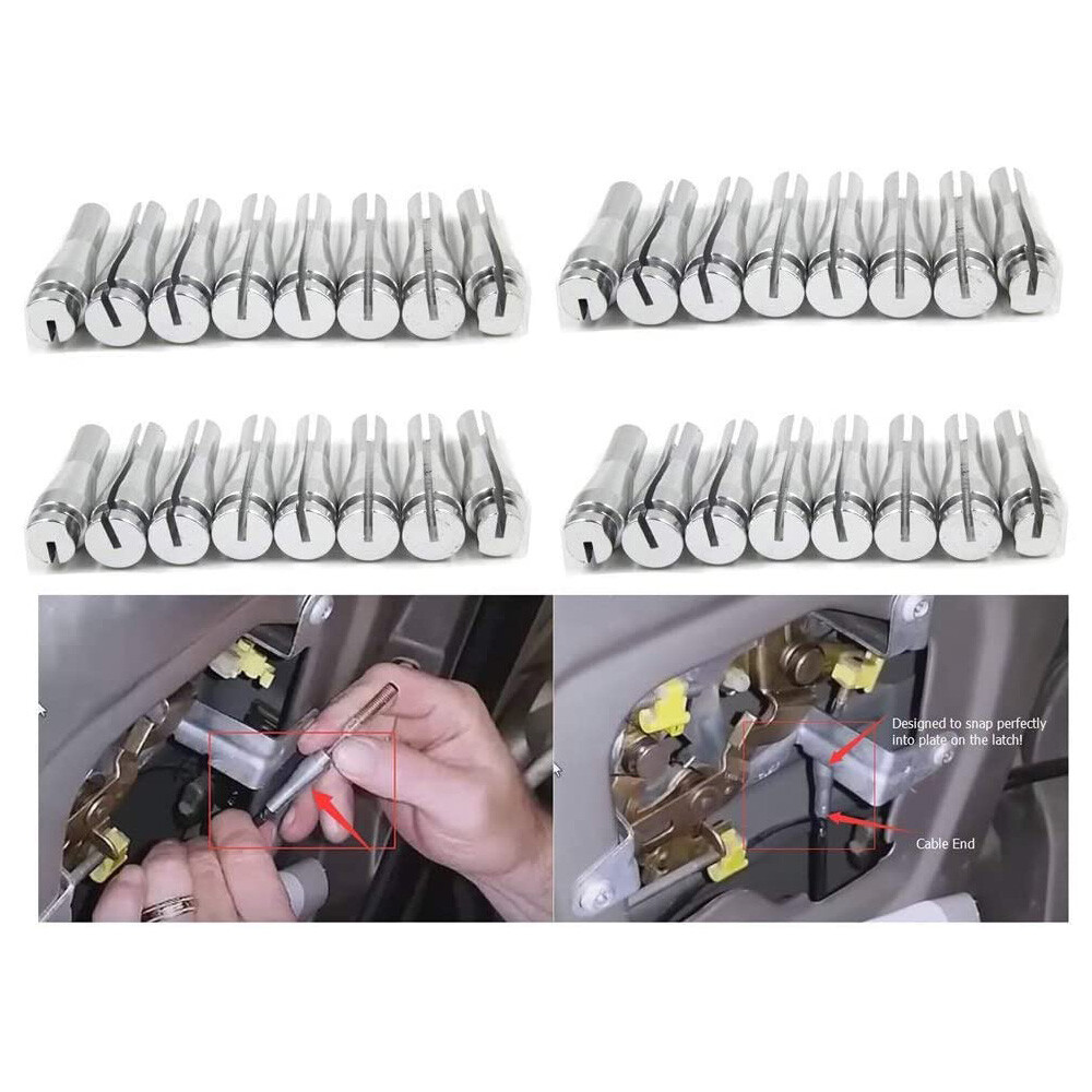 32pcs For Ford F Series F150 F250 F350 Cab Rear Door Latch Cable Repair Kit New
