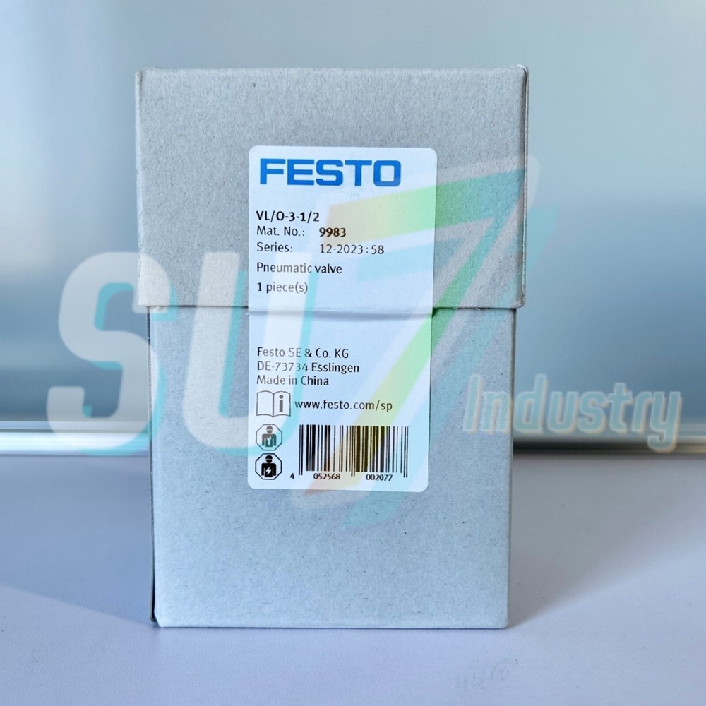 FESTO VL/O-3-1/2 9983 Pneumatic valve# 1pcs  New  In Box